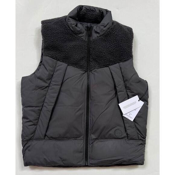 UGG Australia Other - UGG Men's Zoltan Sherpa Puffer Vest Gray Size L NWT